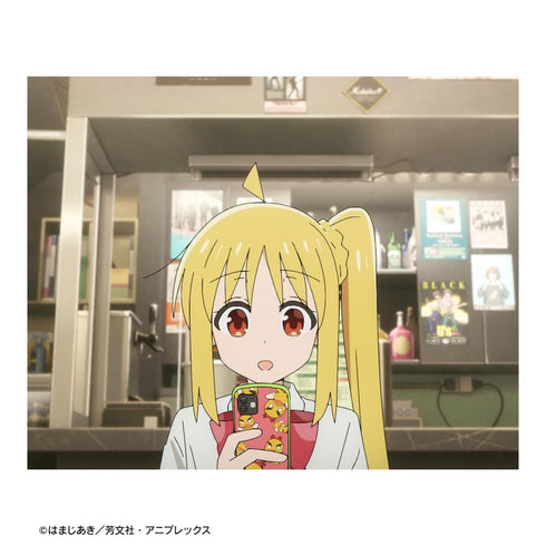 『ぼっち・ざ・ろっく!』伊地知虹夏使用スマホケース風 耐衝撃グリップiPhoneケース【202510再販】